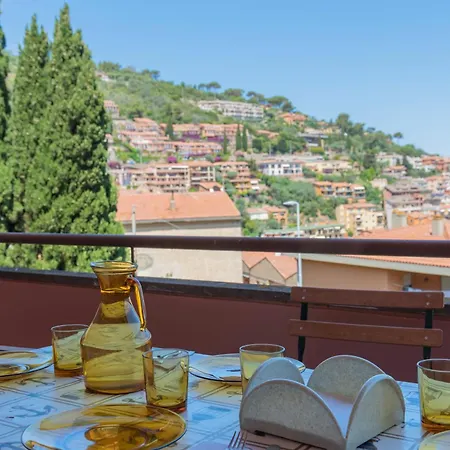 公寓 Argentario Retreat Sea View Terrace, Wifi & Private Parking Included *